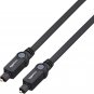 Toslink Digital Optical Audio Cable, Multi-Channel, for Audio System, Sound Bar,
