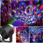 Party Light, LED Mini Sound Activated DJ Dance Stage Light Colourful RGB Strobe