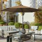 Offset Umbrella 10FT Cantilever Patio Hanging Umbrella Outdoor Market Umbrella w