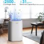 2500 Sq.Ft Dehumidifiers for Large Room and Home Basements, 31 Pints Dehumidifie