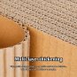 5 Packs in 1 Cat Scratch Pad with Box for Indoor Cats, Larger-Sized Durable Card