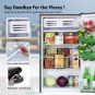 3.1 Cu.Ft Mini Fridge for Bedroom, Mini Refrigerator with Freezer, Dorm Fridge w