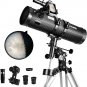 Telescope 130EQ Newtonian Reflector Telescopes for Adults, Professional Telescop
