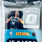 2021/22 Donruss Optic Basketball NBA Cello Pack with Blue Velocity Parallels - 1