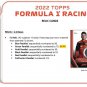 2022 Topps Formula 1 Turbo Attax Cards - Box (24 Packs per Box) (10 Cards per Pa