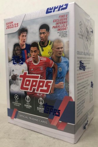 2022/2023  UEFA Club COMPETITIONS Value Box - 7 Packs per Box