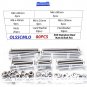 20Set M6 Stainless Steel Hex Head Screws Bolts and Nuts Flat & Lock Washers Asso