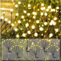 2 Pack Solar Garden Lights, 6 LED Solar Firefly Lights Vibrant Garden Solar Powe