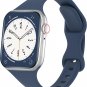 Sport Slim Silicone Band Compatible for Apple Watch Band 38Mm 42Mm 40Mm 44Mm 41M