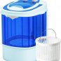Mini Washing Machine,Portable Single Tub Washer Machines, 5.7 Lbs Small Shoe Was
