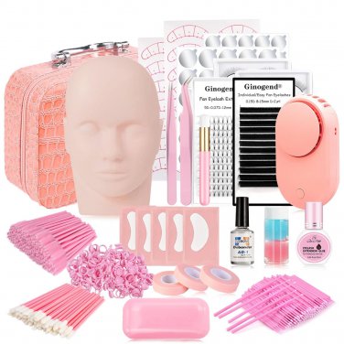 Lash Eyelash Extension Kit, New Upgrade 441 Piece Set Eyelash Grafting Training