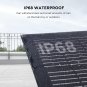 100W Flexible Solar Panel with High Efficiency Solar Modules, IP68 Waterproofing