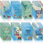 24 Pcs Travel Adventure Themed Notepads Mini Spiral Notebook Small Tiny Notebook