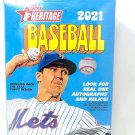 2021  Heritage Baseball Hanger Pack