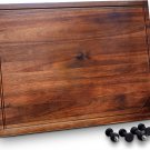30 Inches Noodle Board Stove Cover & Cutting Board - Large Acacia Wood Chopping