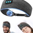 Sleep Headphones Adjustable, Wireless Sleep Earbuds, Ear Muffs for Sleeping Blue