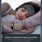 Sleep Headphones Adjustable, Wireless Sleep Earbuds, Ear Muffs for Sleeping Blue