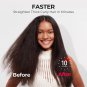 2023 Upgraded Hair Straightener Brush | Ionic plus Straightening Brush with Den