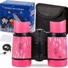 Kid Binoculars Shock Proof Toy Binoculars Set - Bird Watching - Educational Lear