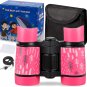 Kid Binoculars Shock Proof Toy Binoculars Set - Bird Watching - Educational Lear