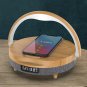 Bedside Table Lamp, 4 in 1 Touch LED Night Light with Bluetooth Speaker, Wireles