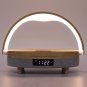 Bedside Table Lamp, 4 in 1 Touch LED Night Light with Bluetooth Speaker, Wireles
