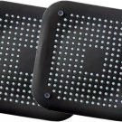 Shower Drain Hair Catcher - Silicone Square Drain Cover for Shower or Kitchen Dr