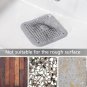 Shower Drain Hair Catcher - Silicone Square Drain Cover for Shower or Kitchen Dr