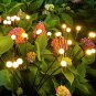 Solar Lights for Outside, 10 LED Solar Lights Outdoor Waterproof with 2 Lighting
