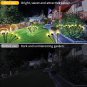 Solar Lights for Outside, 10 LED Solar Lights Outdoor Waterproof with 2 Lighting
