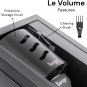 Le Volume 2-In-1 Titanium Brush Dryer Black | Hot Air Blow Dryer Brush in One wi