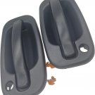 Exterior Door Handle 77261 77262 Compatible with Chevy Avalanche Silverado Subur