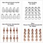 60Pcs PT-31 Extended Air Plasma Cutting Nozzle Electrode Consumables Fit CUT-40