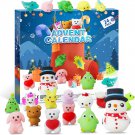 Advent Calendar 2023,Mini Animals Mochi 24Pcs Christmas Countdown Calendar Cute