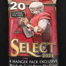 2021 Panini Select Football Hanger Pack - 20 Trading Cards