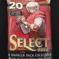 2021 Panini Select Football Hanger Pack - 20 Trading Cards