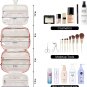 Hanging Toiletry Bag for Women Travel Makeup Bag Organizer Toiletries Bag for Tr