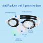 Kids Swimming Goggles High-Definition Anti-Fog,Anti-Ultraviolet, Swim Glasses wi