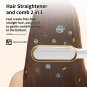 Hair Straightener Brush for Thick Hair, Heated Hair Straightening Brush, Hair Br