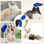 Cat Grooming Glove Brush,Self-Cleaning Slicker Pet Brush for Short and Long Hair