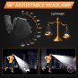 Headlamp Rechargeable, 1300 Lumen Ultra-Light Bright LED Rechargeable Headlight
