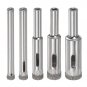 5Pcs Diamond Drill Bit Set 3/16" 1/4" 5/16" 3/8" 1/2" Hollow Drill Bits Hole Saw