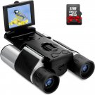 Digital Binoculars with Camera, Telescope Camera for Adults & Kids 8X Digital Zo