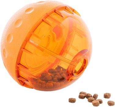 IQ Treat Ball Interactive Food Dispensing Dog Toy , Assorted Colors