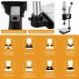 Leather Press Leather Hole Puncher Upgraded Hand Punching Machine with Prong Pun