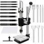 Leather Press Leather Hole Puncher Upgraded Hand Punching Machine with Prong Pun