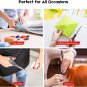 Scissors, 8" All Purpose Scissors Heavy Duty Ergonomic Comfort Grip Craft Shear