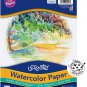 Ucreate Watercolor Paper, White, Package, 140 Lb., 9" X 12", 50 Sheets