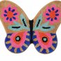 Fosiyaa Butterfly Shaped Bath Mat Colorful Cute Funny Bathroom Rugs Non Slip Ext