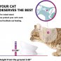 Cat Bowl anti Vomiting, Raised Cat Food Bowls, Tilted Elevated Cat Bowl, Ceramic